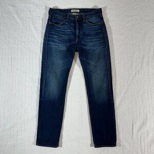 Levi's Made & Crafted Ruler Straight Button Fly Jeans Mens 32